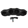 Load image into Gallery viewer, DS18 2024+ JL/JLU/JT Overhead Soundbar Enclosure Fits 4 x 8in Speakers-Black (Speakers not Included) - Additional View 6