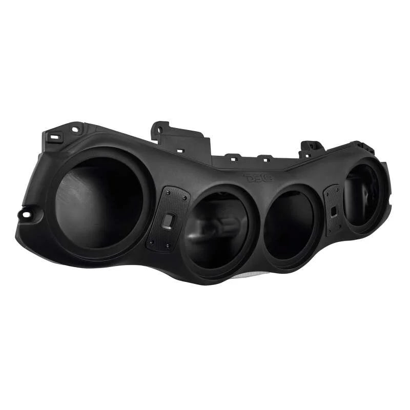 DS18 2024+ JL/JLU/JT Overhead Soundbar Enclosure Fits 4 x 8in Speakers-Black (Speakers not Included) - Additional View 7