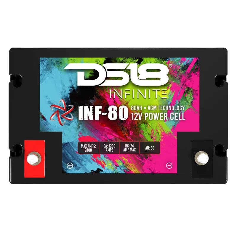 DS18 2300 Watts 80 AH Infinite AGM Power Cell Battery - Additional View 5