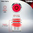 Load image into Gallery viewer, DS18 2.3in Super Bullet Tweeter 100 Watts RMS 1in Titanium Vc 4 ohm RGB LED Lights - Additional View 6