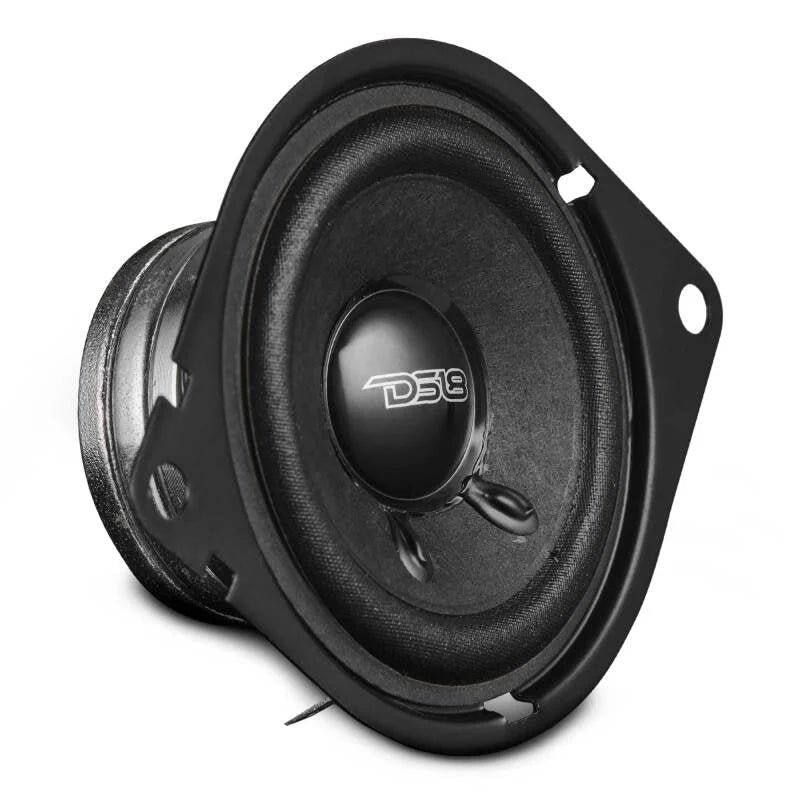 DS18 2.5in 60 Watts RMS 4 ohm Neodymium Full Range OEM Dashboard Loudspeakers - Back View