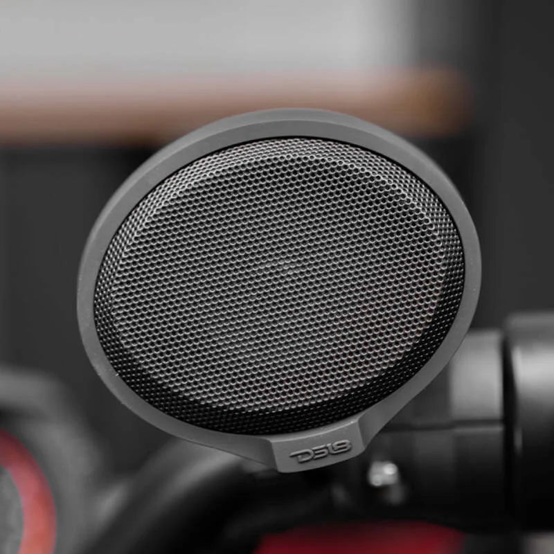 DS18 2.5in Handlebar Mount Speakers Full-Range Amplified Class D USB Port Water Resistant - Additional View 14