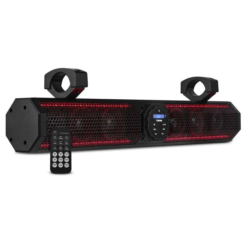 DS18 26in Soundbar 6 Speakers Amplified Bluetooth RGB Lightning 100 Watts RMS - Additional View 9