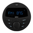 Load image into Gallery viewer, DS18 2.75in LCD Screen 1 Zone 4 Volts Output BT RDS 4 x 40 Watts Silicone Cover Headunit - Back View