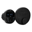 Load image into Gallery viewer, DS18 2.75in LCD Screen 1 Zone 4 Volts Output BT RDS 4 x 40 Watts Silicone Cover Headunit - Installation View
