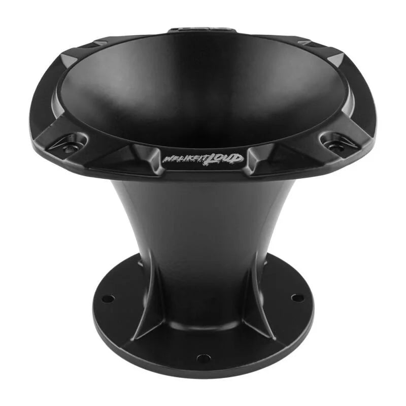DS18 2in Bolt-On Throat 35 Degree 4.84in Depth Black Aluminum - Main Product View