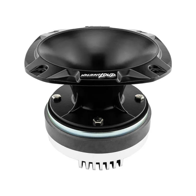 DS18 2in Drivers 320 Watts 2in Titanium Vc 8 ohm Short Horn PRO-D1 + PRO-HA52/BK - Back View
