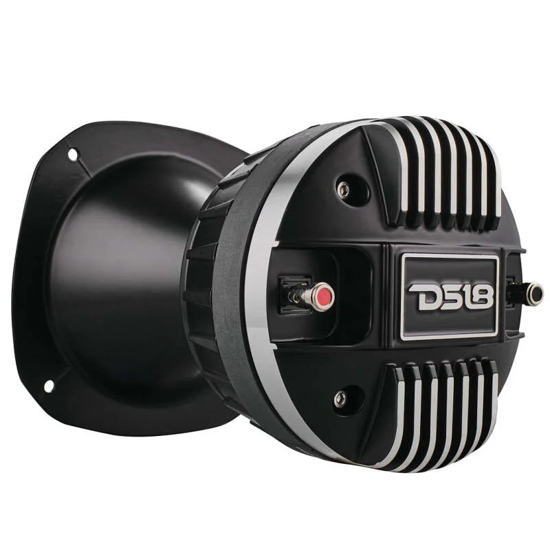 DS18 2in Drivers 320 Watts 2in Titanium Vc 8 ohm w/ Spacer PRO-D1 + PRO-HA102/BK - Back View