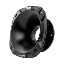 Load image into Gallery viewer, DS18 2in Short Bolt-On Throat Horn 57 Degree 2.6in Depth Black Aluminum - Side View