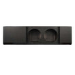 Load image into Gallery viewer, DS18 2x 12in Shallow Down Firing Underseat Ported Box Subwoofer Enclosure- Black Spray Paint Finish - Additional View 6
