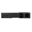 Load image into Gallery viewer, DS18 2x 8in Forward Firing Underseat Ported Box Subwoofer Enclosure Black Liner- Chevy/GMC/Ford - Side View