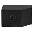 Load image into Gallery viewer, DS18 2x 8in Forward Firing Underseat Ported Box Subwoofer Enclosure Black Liner- RAM Trucks - Side View
