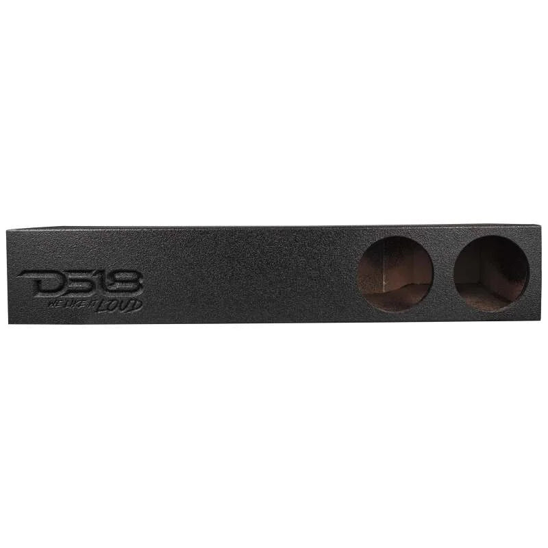 DS18 2x 8in Forward Firing Underseat Ported Box Subwoofer Enclosure Black Liner- RAM Trucks - Additional View 5