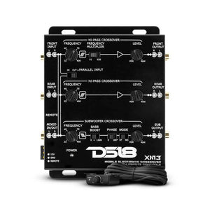 DS18 3-Way Active Crossover Sub-Level Control - Main Product View