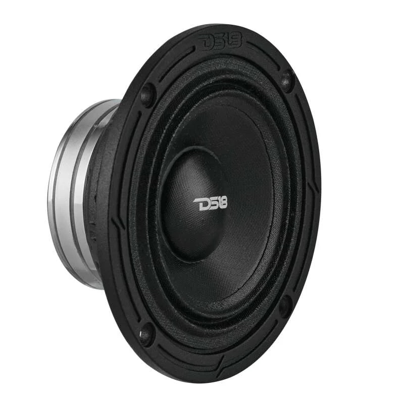 DS18 3.5in 100 Watts RMS 4 ohm Neodymium Full Range Dashboard Loudspeakers - Back View
