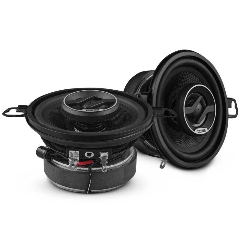 DS18 3.5in 40 Watts RMS 4 ohm 2-Way Coaxial Speaker w/ Kevlar Cones - Side View