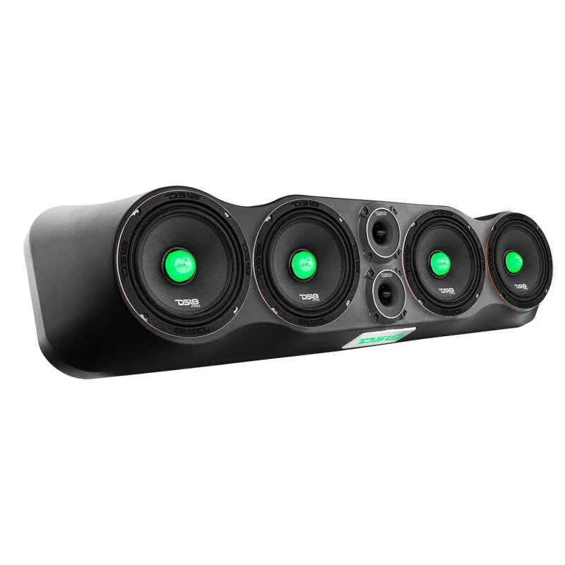 DS18 35in Speaker Enclosure Fits 4 x 6.5in Speakers and 2x 3in Tweeters (Speakers not Included) - Main Product View