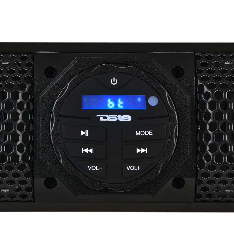 DS18 37in Soundbar 10 Speakers Amplified Bluetooth RGB Lightning 100 Watts RMS - Additional View 6