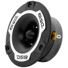 Load image into Gallery viewer, DS18 3.8in Super Bullet Tweeter 120 Watts RMS 1in Aluminum Vc 4 ohm Silver - Main Product View