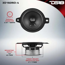 Load image into Gallery viewer, DS18 3in 80 Watts RMS 4 ohm Neodymium Full Range OEM Dashboard Loudspeakers - Additional View 5