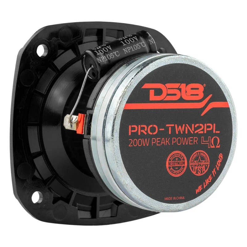 DS18 3in High Compression Neodymium Hybrid Driver/Tweeter 100 Watts RMS 1in Polyester Vc |4 ohm - Main Product View