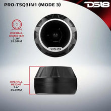 Load image into Gallery viewer, DS18 3in Surface Flush Angle High Comp Neodymium Super Bullet Twtr 100 Watts RMS 1in Almnm Vc 4 ohm - Installation View