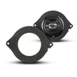 Load image into Gallery viewer, DS18 3in Tweeter Adapter ABS Ring Perfect for Jeep/Chrysler TW2.5 PRO-TW820 and PRO-TWN4 Recommended - Installation View