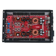 Load image into Gallery viewer, DS18 4-Channel Amp 2x 1000/4ohm Bridge 4 x 550/2ohm 4 x 300/4ohm Watts RMS Black - Back View