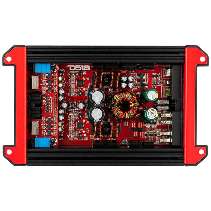 DS18 4-Channel Amplifier 2x 300/4ohm Bridge 4 x 150/2ohm 4 x 90/4ohm Watts RMS - Main Product View