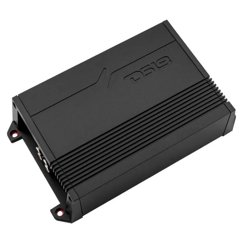DS18 4-Channel Amplifier 2x 300/4ohm Bridge 4 x 150/2ohm 4 x 90/4ohm Watts RMS - Side View