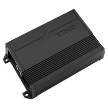 Load image into Gallery viewer, DS18 4-Channel Amplifier 2x 300/4ohm Bridge 4 x 150/2ohm 4 x 90/4ohm Watts RMS - Side View