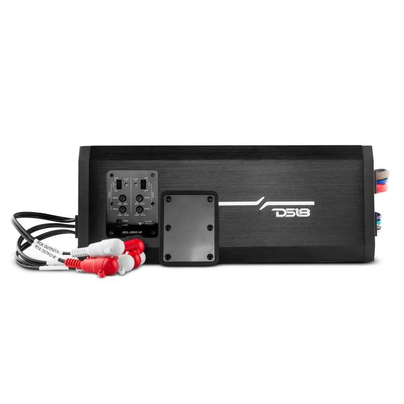 DS18 4-Channel Class-D Amp Full-Range 4 x 250 Watts RMS at4 ohm IP67 Waterproof Rating - Additional View 5