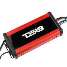 Load image into Gallery viewer, DS18 4-Channel Class-D Amp Full-Range4 x 100 Watts RMS at4 ohm IP67 Waterproof Rating - Side View