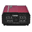 Load image into Gallery viewer, DS18 4-Channel Class-D Amp Stereo Full-Range 4 x 120 W RMS at4 ohm- Red - Back View
