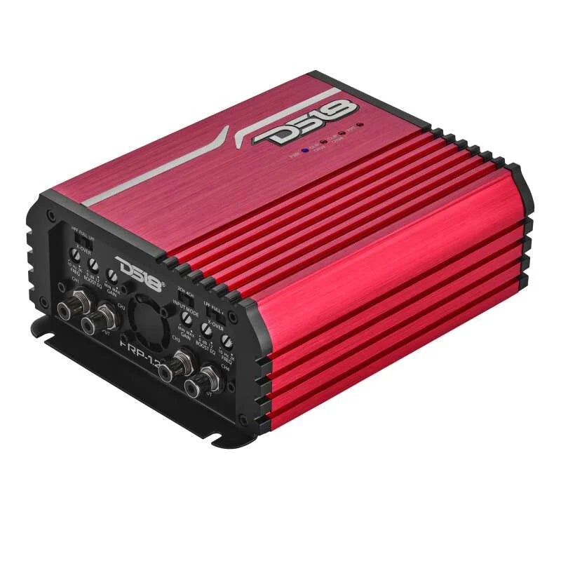 DS18 4-Channel Class-D Amp Stereo Full-Range 4 x 120 W RMS at4 ohm- Red - Additional View 5