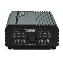 Load image into Gallery viewer, DS18 4-Channel Class-D Amp Stereo Full-Range 4 x 120 W RMS at4 ohm- Titanium - Installation View