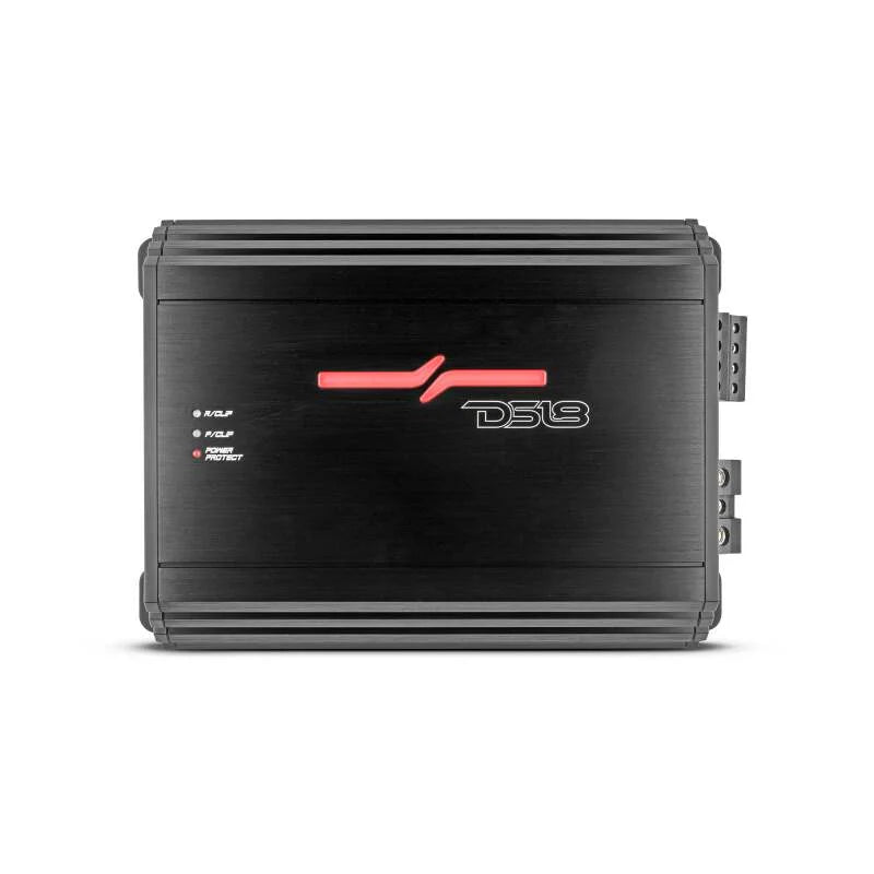 DS18 4-Channel Class D Amplifier 2x 400/4ohm Bridge 4 x 240/2ohm 4 x 150/4ohm Watts RMS - Installation View