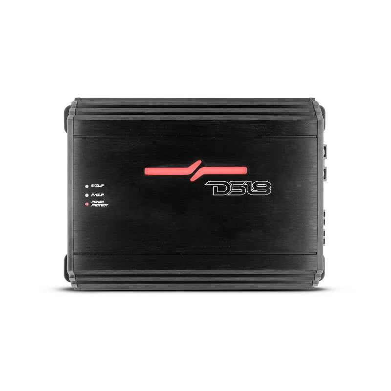 DS18 4-Channel Class D Amplifier 2x 600/4ohm Bridge 4 x 320/2ohm 4 x 200/4ohm Watts RMS - Main Product View