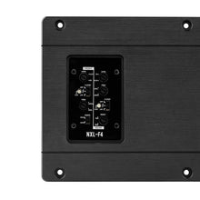 Load image into Gallery viewer, DS18 4-Channel Class-D Flush Mount Amp Full-Range 4x100 Watts RMS at4 ohm IP67 Waterproof Rating - Installation View