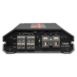 Load image into Gallery viewer, DS18 4-Channel SXE Amplifier Class A/B 2x 200/4ohm Bridge 4 x 100/2ohm 4 x 60/4ohm Watts RMS - Black - Back View