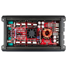 Load image into Gallery viewer, DS18 4-Channel SXE Amplifier Class A|B 2x 200/4ohm Bridge 4 x 100/2ohm 4 x 60/4ohm Watts RMS- Red - Main Product View