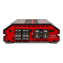 Load image into Gallery viewer, DS18 4-Channel SXE Amplifier Class A|B 2x 200/4ohm Bridge 4 x 100/2ohm 4 x 60/4ohm Watts RMS- Red - Installation View