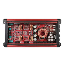 Load image into Gallery viewer, DS18 4-Channel SXE Amplifier Class D 2x 750/4ohm Bridge 4 x 430/2ohm 4 x 275/4ohm Watts RMS- Red - Main Product View