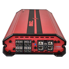 Load image into Gallery viewer, DS18 4-Channel SXE Amplifier Class D 2x 750/4ohm Bridge 4 x 430/2ohm 4 x 275/4ohm Watts RMS- Red - Side View