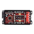Load image into Gallery viewer, DS18 4-Chnnl 2x220 at 4ohm Bridge 4x140 at 2ohm 4x70 at4ohm Watts RMS Built-in BT Audio Receiver - Back View