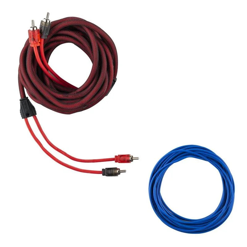 DS18 4-GA Amplifier Install Kit - Red - Main Product View