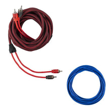 Load image into Gallery viewer, DS18 4-GA Amplifier Install Kit - Red - Main Product View