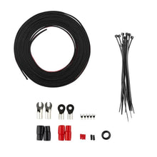 Load image into Gallery viewer, DS18 4-GA Amplifier Install Kit - Red - Side View