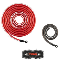 Load image into Gallery viewer, DS18 4-GA Amplifier Install Kit - Red - Additional View 5