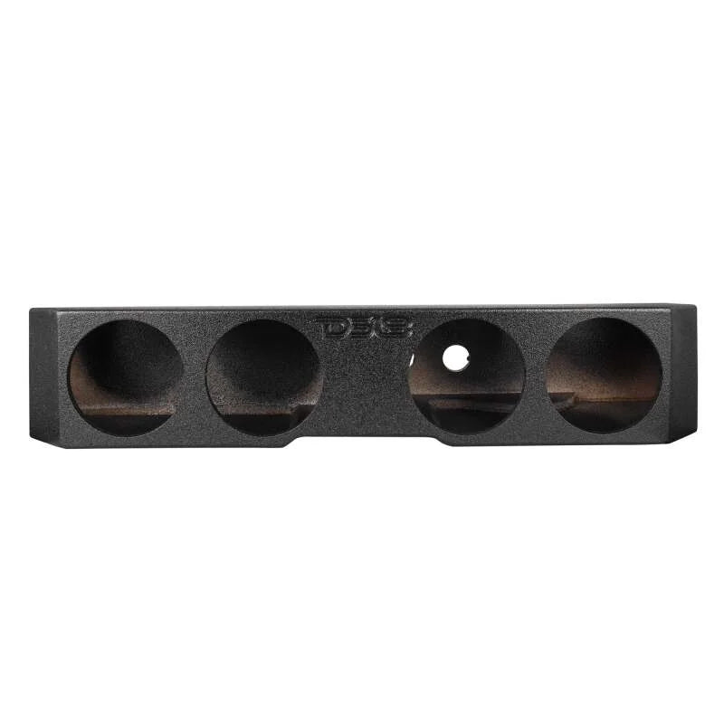 DS18 4 x 8in Forward Firing Underseat Ported Box Subwoofer Enclosure -Black Spray Liner Paint Finish - Additional View 5